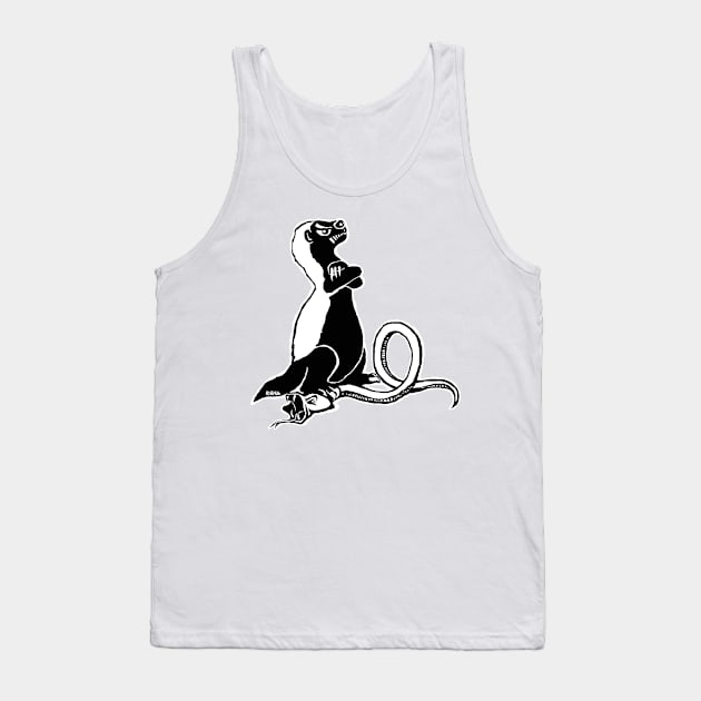 Honey Badger-2 Tank Top by NewSignCreation